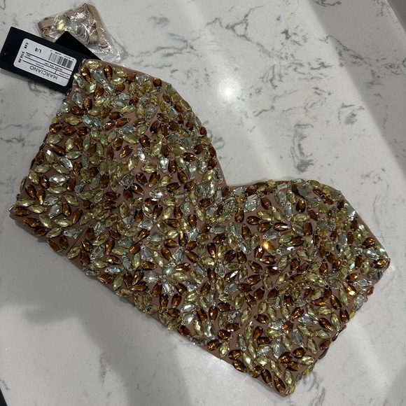 ‼️SOLD‼️ Marciano embellished corset - Picture 1 of 9